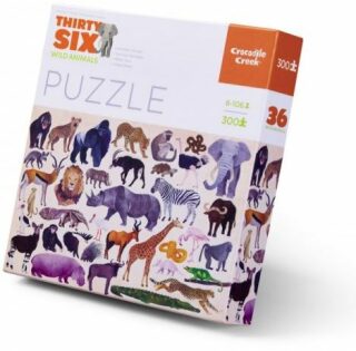 Puzzle: Thirty six - Wild Animals/Divoká zvířata (300 dílků) - neuveden