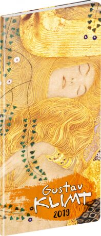 Kapesní diář Gustav Klimt 2019, plánovací měsíční - neuveden
