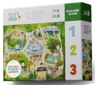 Puzzle: Hledej…123 ZOO 24 dílků - neuveden