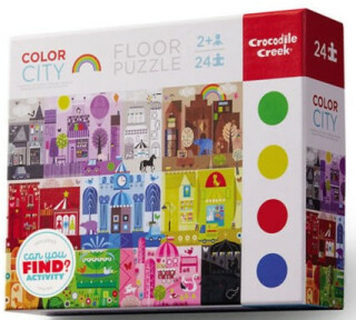 Puzzle: Hledej…Barevné město 24 dílků - neuveden