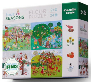 Puzzle: Hledej…Čtyři roční období 24 dílků - neuveden