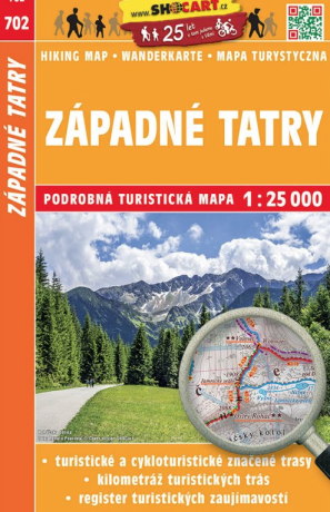Západné Tatry 1:25 000 - neuveden