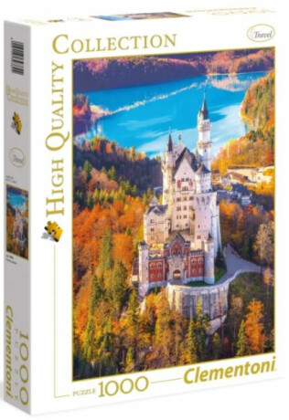 Puzzle Zámek Neuschwanstein - 1000 dílků - neuveden