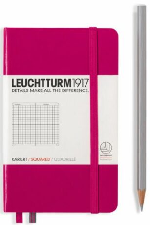 Zápisník Leuchtturm1917 Berry Pocket čtverečkovaný - 
