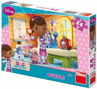Puzzle Doktorka Plyšáková v ordinaci - 24 dílků - neuveden