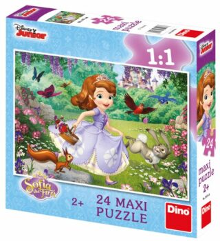 Maxi puzzle Sofie v parku - 24 dílků - Walt Disney