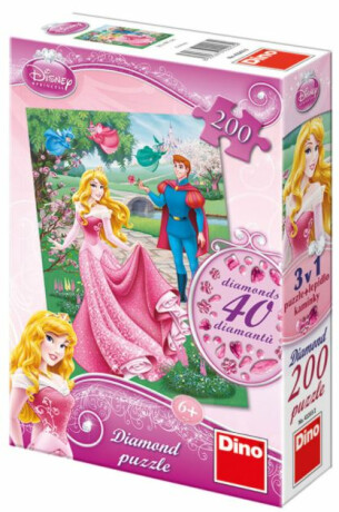 Šípková Růženka - Diamond puzzle - 200 dílků - neuveden