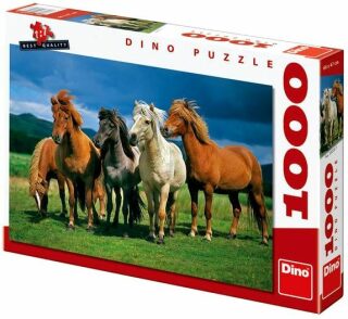 Puzzle Islandští koně - 1000 dílků - neuveden