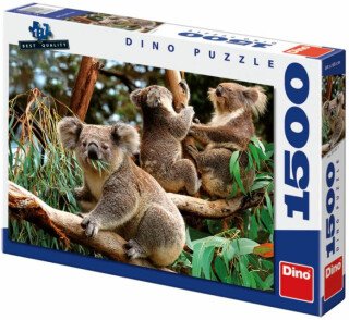 Puzzle Koaly - 1500 dílků - 