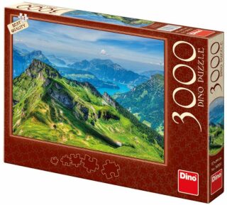 Puzzle Švýcarsko - 3000 dílků - neuveden