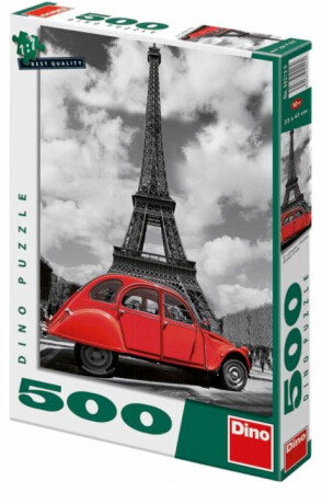 Puzzle Citroën u Eiffelovky - 500 dílků - 