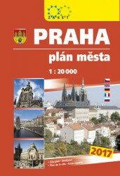 Praha plán města - 