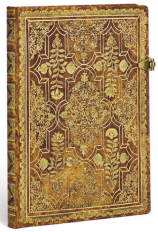 Zápisník Paperblanks - Fall Filigree - Persimmon - midi, linkovaný - 