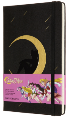 Moleskine Sailor Moon zápisník Moon L, linkovaný - neuveden