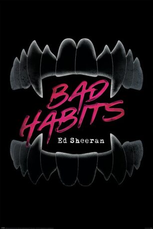 Plakát 61x91,5cm – Ed Sheeran - Bad Habits - 