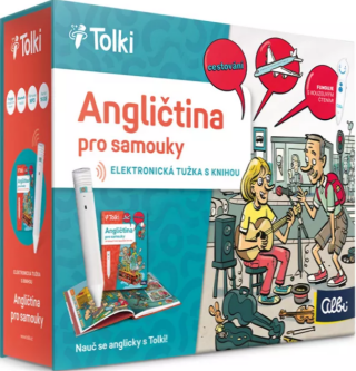 Elektronická Albi tužka 2.0 s knihou Angličtina pro samouky - Richard Jones,Chelsea Steeb,Klára Oltová,Martin Zahálka