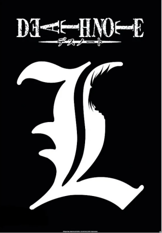 Plakát 61x91,5cm - Death Note - L Symbol - 
