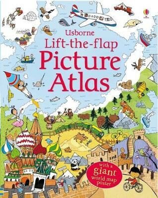 Lift-the-Flap Picture Atlas - Alex Frith