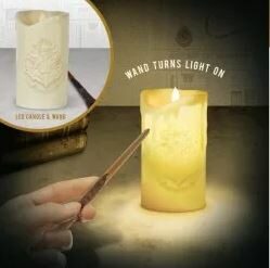 Harry Potter Světlo - svíce s hůlkou - neuveden
