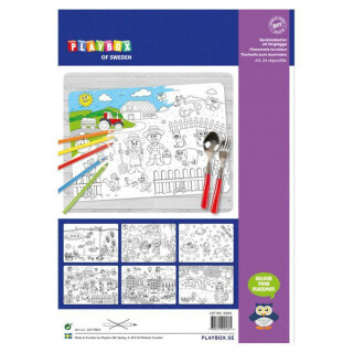 Prostírání k vybarvení - neuveden