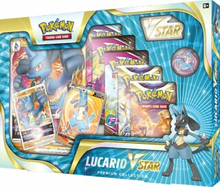 Pokémon TCG: Lucario VSTAR Premium Collection - neuveden