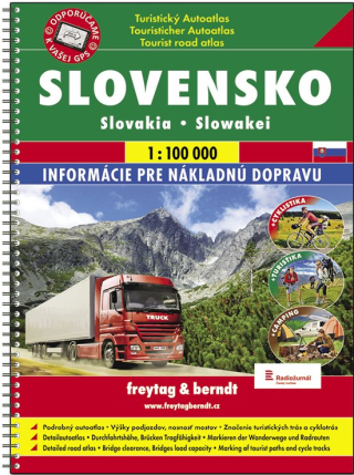 Slovensko autoatlas 1:100 000 (A4, spirála) - neuveden