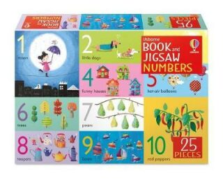Book and Jigsaw Numbers - Felicity Brooks