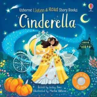 Cinderella Listen & Read Story Book - Lesley Sims