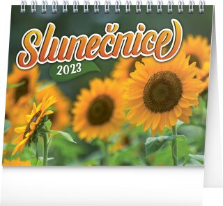 Stolní kalendář Slunečnice, s citáty 2023 - neuveden