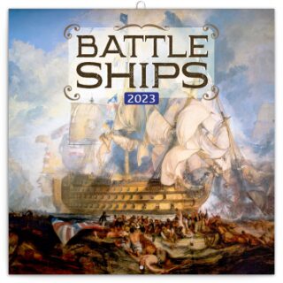 Poznámkový kalendář Bitevní lodě 2023 - neuveden