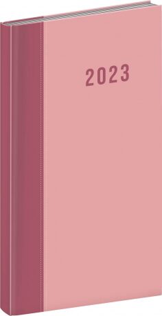 Kapesní diář Cambio 2023, růžový - neuveden