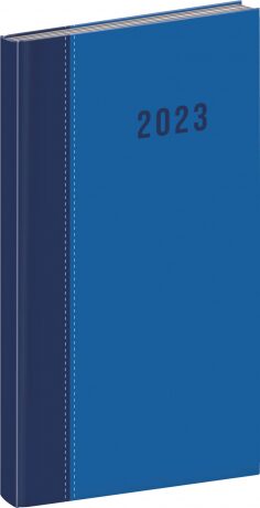 Kapesní diář Cambio 2023, modrý - neuveden