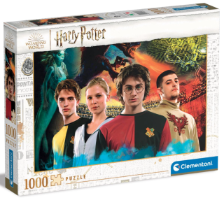 Puzzle - Harry Potter Turnaj čtyř kouzelnických škol 1000 dílků - neuveden