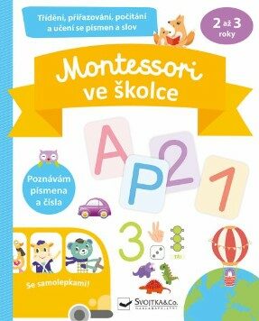 Montessori ve školce se samolepkami - Lucille Hasiak