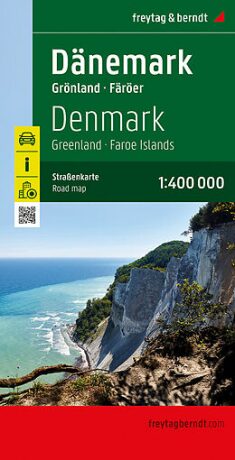 AK 6305 Dánsko, Grónsko, Faerské ostrovy 1:400 000 / automapa - neuveden