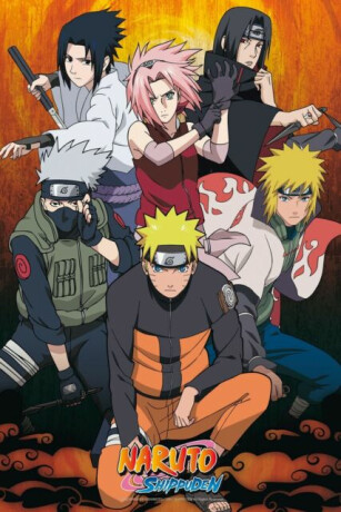 Naruto Shippuden Plakát Maxi 91,5 x 61 cm - neuveden