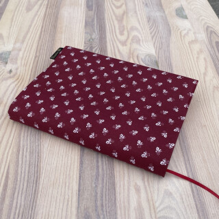 Obal na knihu Kvítky na bordó - 