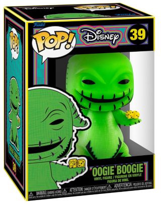 Funko POP Disney: The Nightmare Before Christmas - Oogie Boogie (BlackLight limited exclusive edition) - neuveden