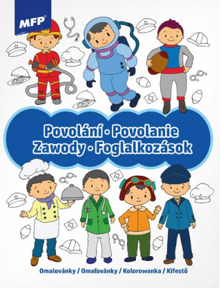 Omalovánky MFP A4 Povolání 210x276mm/32 - 