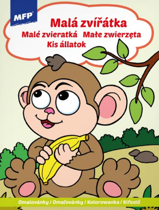 Omalovánky MFP A4 Malá zvířátka 210x276mm/16 - 