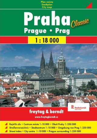 Praha atlas 1:18 000 (brožura, pocket) - neuveden