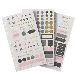 Samolepky Filofax - Confetti