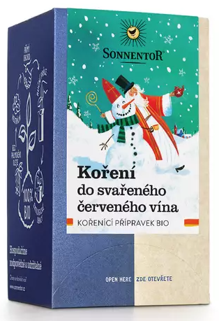 Sonnentor - Koření do svařeného červeného vína (směs koření, porcované, bio, 32,4g) - 