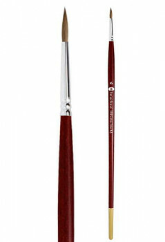 Přírodní štětec kuna 114 kulatý – velikost 12 - 