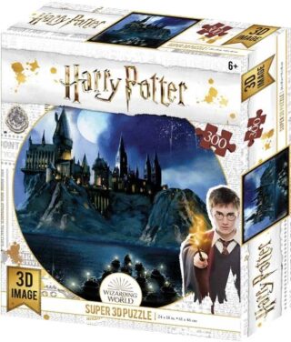 3D puzzle Harry Potter: Bradavice - 300 kusů - 