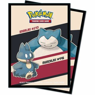 Pokémon Deck Protector obaly na karty 65 ks - Snorlax and Munchlax - neuveden