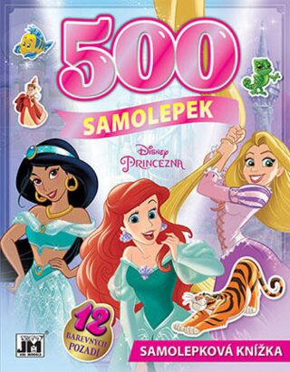 Samolepková knížka 500 Disney Princezny - neuveden
