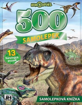 500 samolepek - Dinosauři - neuveden