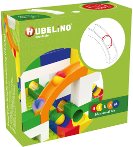 HUBELINO Kuličková dráha - rozšíření 12 ks, Skluzavka - 