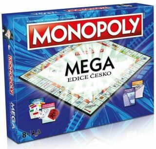Monopoly MEGA CZ - rodinná hra - neuveden